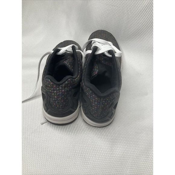 𝅺ADIDAS Mens ZF Flux Multicolor pattern graphic sneakers Black White US 10 EU44 - Picture 6 of 10